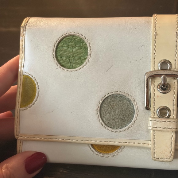 Rare Coach Polka Dot Wallet - Picture 5 of 11